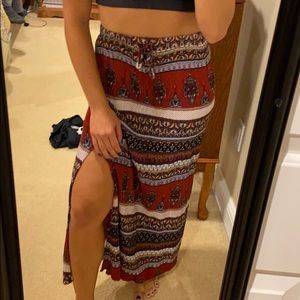 Boho Maxi Skirt